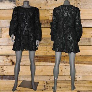 Free People Ruby Lace Mini Dress Size Medium